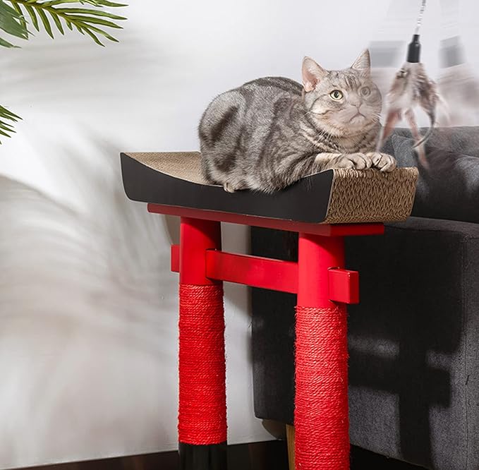 Retractable Cat Teaser Wand Toy, Cat Toys for Indoor Outdoor Cats Interactive Fishing Rod with 8 Pcs Refills Feather Toy, Plush Mouse Caterpillar & Fish-Mewly Pet