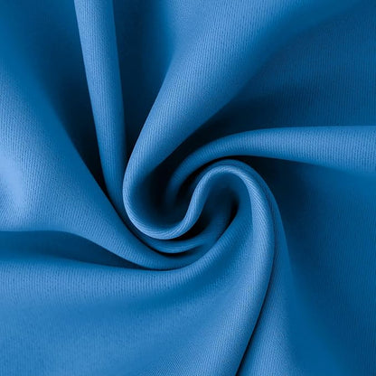 BGment Room Darkening Curtains 84 Inches Long - Grommet Thermal Insulated Drapes Window Treatment Curtains for Bedroom, 2 Panels, 52 x 84 Inch, Classic Blue