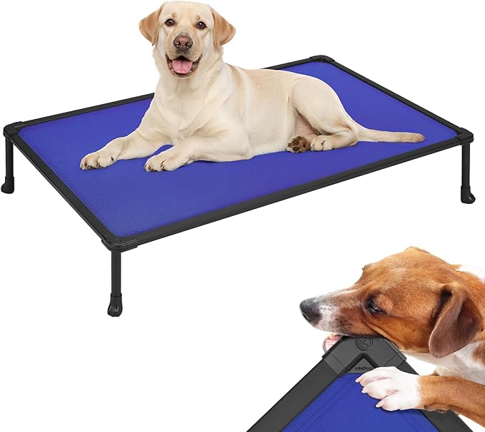 Veehoo Chew Proof Dog Bed - Anti-Scratch Durable Dog Hammock, Off Ground, CWC2420ACP-Mewly Pet