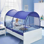 Alvantor Mosquito Net Bed Canopy Bed Tents Dream Tents Privacy Space Full Size Sleeping Tents Indoor Pop Up Portable Frame Breathable Cottage Navy (Mattress Not Included)