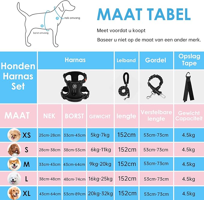 NESTROAD No Pull Dog Harness,Adjustable Oxford Dog Vest Harness with Leash,Reflective No-Choke Pet Harness with Easy Control Soft Handle for Small Dogs(Small,Black)-Mewly Pet