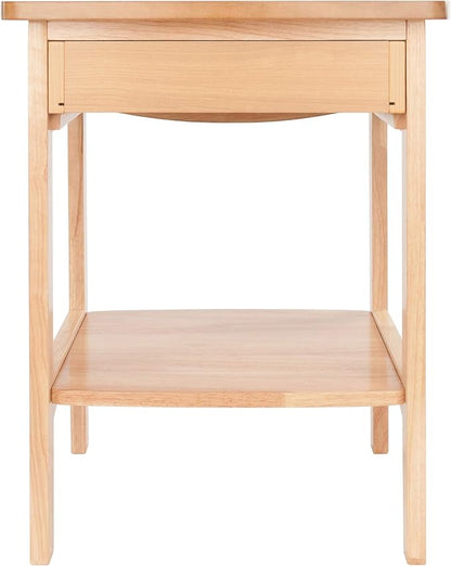 Winsome 82218 Wood Claire Accent Table, Natural 18 inches