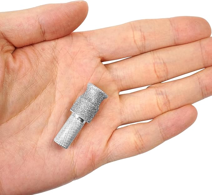 FlashA+60 Diamond Dog Nail for Dremel, Screw-Mounted Mode Nail Dremel Tool for Dogs, Especially Suitable for Long-Haired Dogs, Dremel Polishing Bits, Animals Nail Care & Home Grinder Tools-Mewly Pet