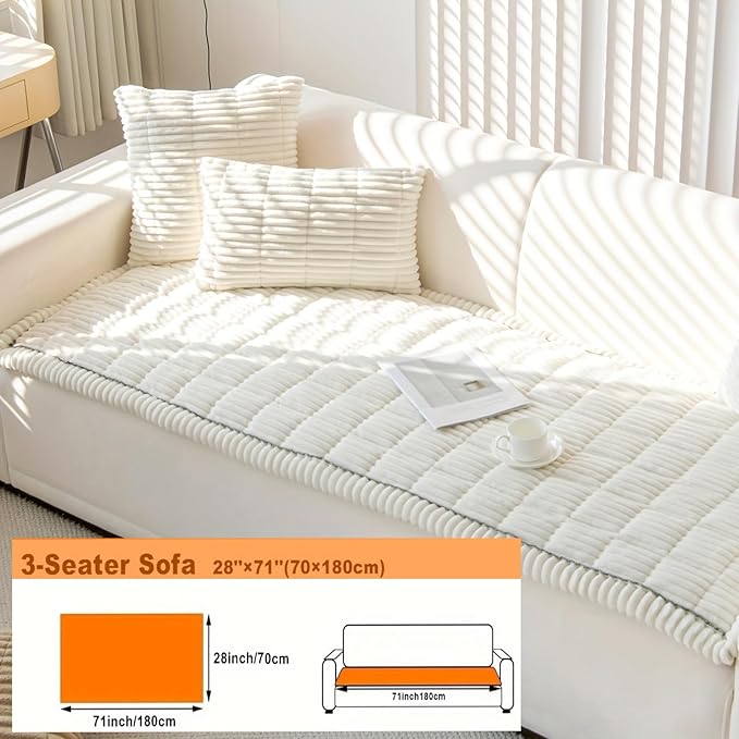 ZQFFB Pet Couch Cover Dogs Washable Non-Slip Couch Protector Pet Friendly Dog Mat for Couches and Sofas-Mewly Pet