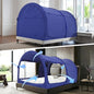 Alvantor Bed Canopy Bed Tents Dream Tents Privacy Space Full Size Sleeping Tent Indoor Pop Up Portable Frame Curtains Breathable Grey Cottage (Mattress Not Included) Reducing Light