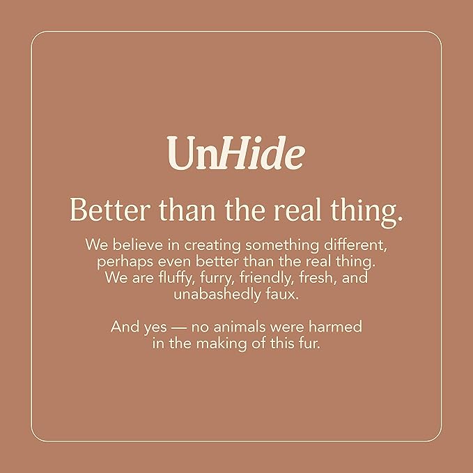 UnHide Floof Pet Pillow - Extra Soft Dog Bed Pillow- Removable Faux Fur Cover - Machine Washable - Helps Ease Pet Anxiety & Provides The Perfect Sleep, 36 x 42 x 5, Large - Beige-Mewly Pet