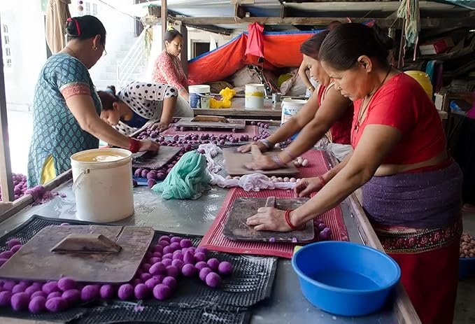 Wool Cat Toys - Felt Cat Toy Balls for Small Pet Fetch and Play - Eco Friendly Quiet Wool Ball Cat Toy for Cats and Kittens - Choose Your Colors (Blue)-Mewly Pet