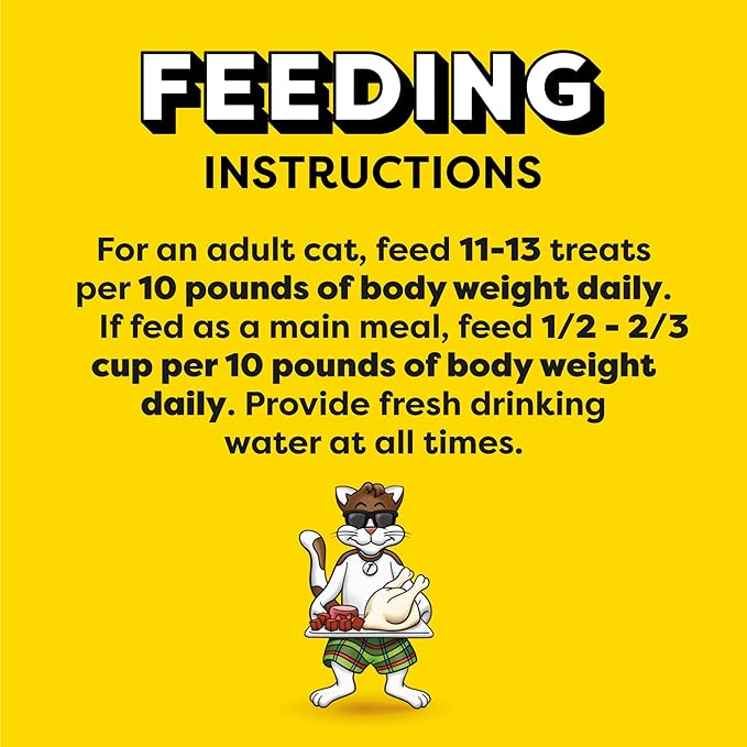 Temptations MixUps Backyard Cookout Flavor Crunchy and Soft Cat Treats, 6.3 oz. Pouch (Pack of 10)-Mewly Pet