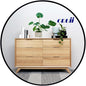 Black Circle Mirror, 20 inch Round Mirror, Black Bathroom Mirror Circular, Round Wall Mirrors for Living Room, Bedroom, Bathroom, Washroom, Rustic, Vanity.