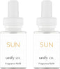 Pura & Unify Co. Home Scent Refill - Smart Home Air Diffuser - Up to 120-Hours of Luxury Fragrance per Refill - Spring & Summer Fragrance - 2 Pack, Sun