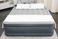 SLEEPLUX King Air Mattress Extra Durable Non-Leak Tough Guard Material 22" Raised Airbed with Built in Pump + USB Charger (80" 72"x22") Grey