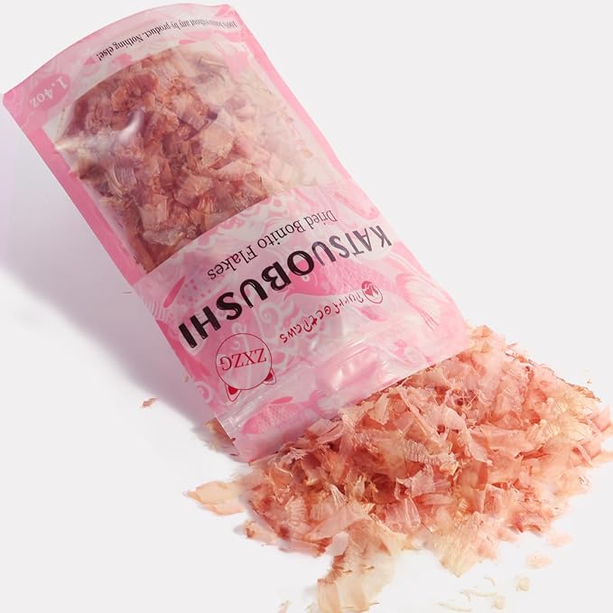 Purrfectpaws Premium Dried Bonito Flakes: Delicious Treats for Dogs & Cats - All-Natural and High in Protein - 1.4oz Bag-Mewly Pet