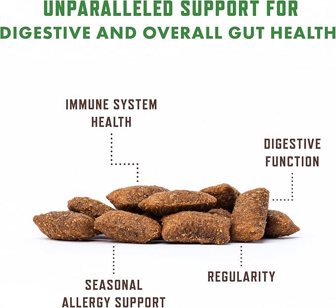 Rocco & Roxie Cat Probiotic Health Supplement for Cats, Prebiotic and Postbiotic for Digestive + Gut Support, Constipation Relief, Anti Diarrhea, Supplements & Vitamins, Chicken Flavored Crunchy Chews-Mewly Pet