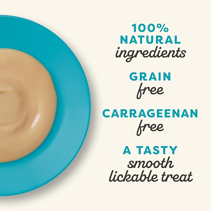 Applaws Lickable Cat Treats, Natural Grain-Free Purée, Limited Ingredient, Fish Squeeze Up Cat Treats (24 x 0.25 oz Sachets)-Mewly Pet