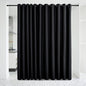 NICETOWN Closet Door Heavy Curtain, Room Dividers Shade Screens Partitions, Extra Large Space Partition Blackout Drape, Screen Dividers for Rooms (1 Pack, 20ft Wide x 9ft Long, Black)