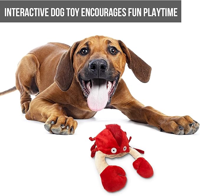 Hyper Pet Doggie Pal Interactive Dog Toys (Dog Toy that Wiggles, Vibrates, and Barks Plush Toys for Boredom and Stimulating Play)-Mewly Pet