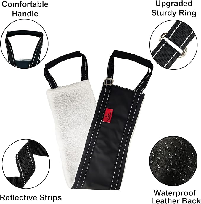 Dog Lift Harness - Adjustable Sling for Rear Legs with Soft Support for Senior, Injured, Disabled Dogs After ACL Surgery - Helping Pets with Canine Aid and Rehab Support (M)-Mewly Pet