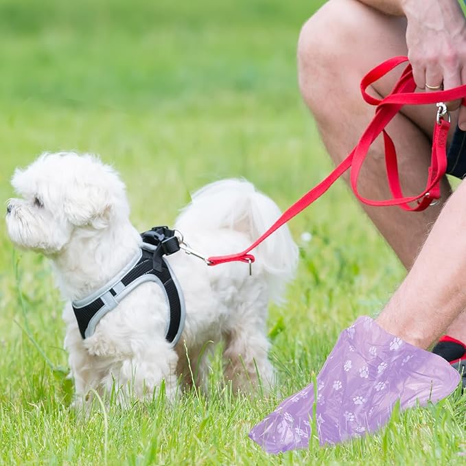 Thenshop 3000 Counts 200 Rolls Dog Poop Bag Plastic Dog Waste Bags Disposable For Doggie Pets Poop Outdoor Walking Travel Mixed Colors(Lovely Style)-Mewly Pet