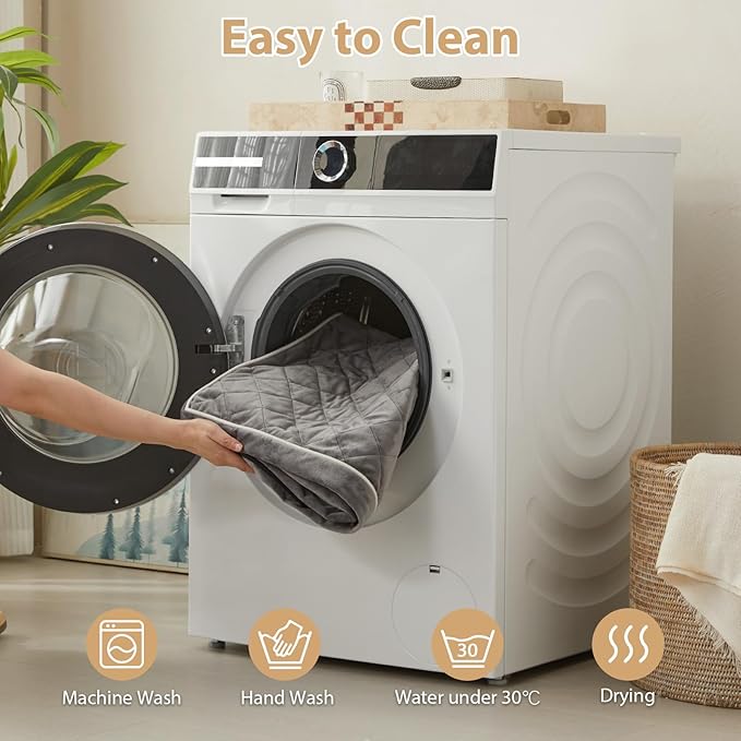 WNPETHOME Orthopedic XXL Dog Beds Large Sized Dog, Waterproof Extra Large Dogs Bed with Removable Washable Cover, Multi-Needle Quilting Dogs Crate Bed-Mewly Pet