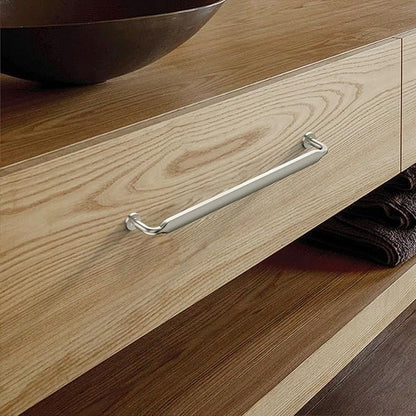 Asidrama 6 Pack 11.3 Inch(288mm) Brushed Satin Nickel Kitchen Cabinet Handles, Cabinet Pulls Kitchen Cabinet Hardware for Cupboard Drawer Pulls