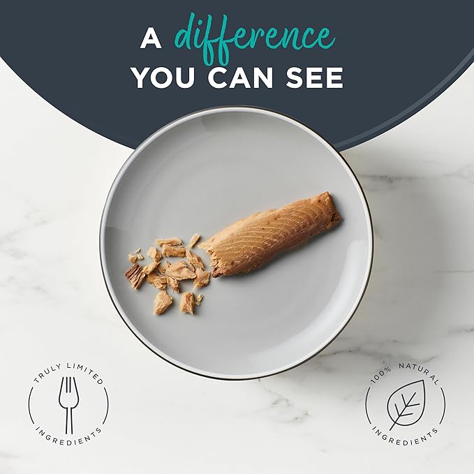 Reveal Natural Whole Protein Fillet Cat Treats, Single Ingredient, Grain Free, High Protein Treats for Cats, for Training, Treating, or Snacking, Whole Tuna Loin (12 x 1.06 oz Loin)-Mewly Pet