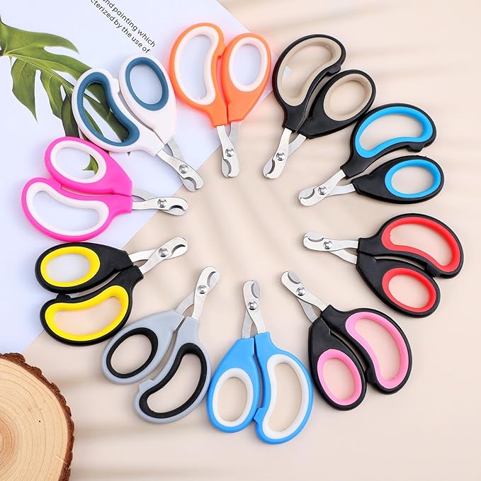 20 Pcs Cat Nail Clipper Bulk Kitten Claw Trimmer Pet Nail Cutter Claw Care for Cats, Kittens, Bunny, Puppy, Rabbit, Gatos, and More-Mewly Pet