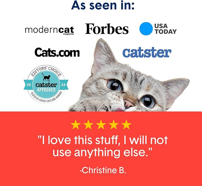 Boxie® Extra Strength Cat Litter, Lightweight 35-Day Odor Control, Clumping, 6.5lb-Mewly Pet