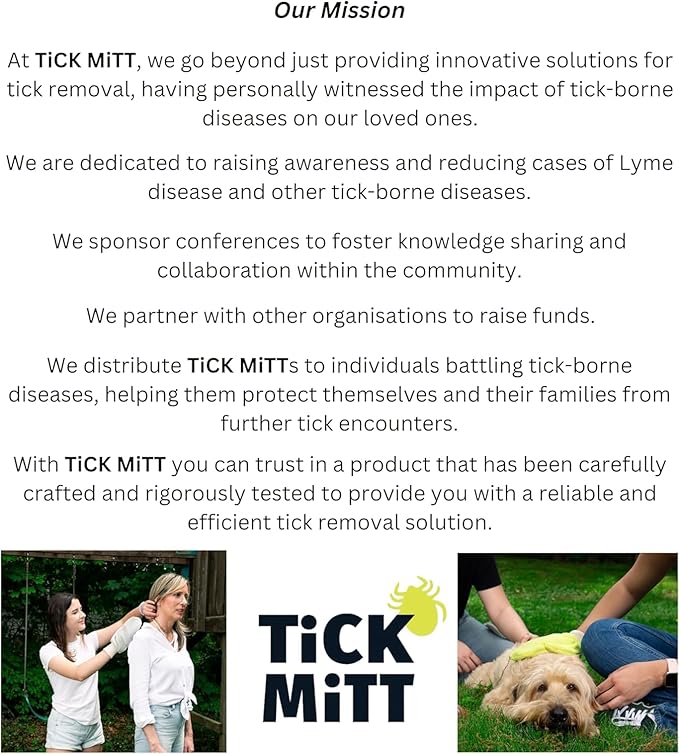 Pink Tick Removal Glove for Pets & People: Gently Remove Ticks with Ease - Chemical-Free, Durable, Portable Tick Management Tool for Outdoor Adventures & Everyday Use-Mewly Pet