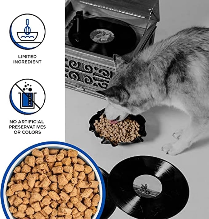 BIXBI Rawbble Freeze Dried Dog Food, Turkey Recipe, 12 oz - 96% Meat and Organs, No Fillers - Pantry-Friendly Raw Dog Food for Meal, Treat or Food Topper - USA Made in Small Batches-Mewly Pet