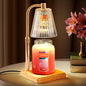 Marycele Candle Warmer Lamp with Timer Dimmer, Christmas Birthday Gifts for Mom Women Sister Her, House Warming Gifts, Thanksgiving Decorations for Office Room Home Decor, Clear Adjustable Wax Warmer