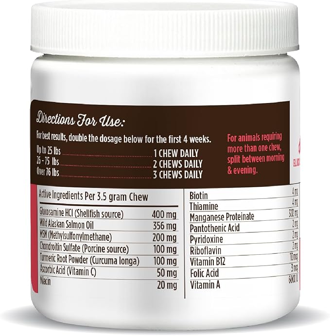 Dr. Joseph's VetPro Complete Multivitamin Dog Supplement, 60 Count (Small Dog 60 Days Supply), 5 in 1 Chew with Vitamins, Enzymes & Nutrients, Hip and Joint Health, Immune System and Allergy Support-Mewly Pet