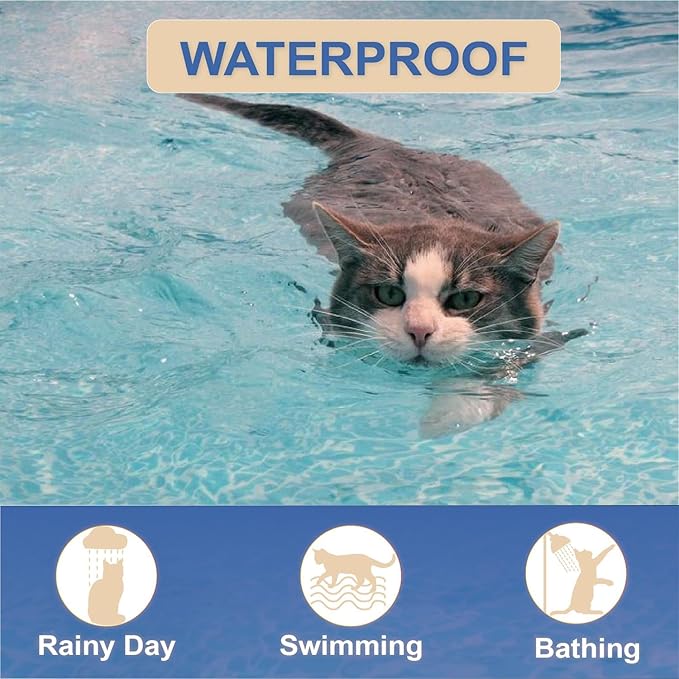 Flea Collar for Cats, Flea and Tick Collars for Kittens, Flea & Tick Treatment Prevention, Natural Essential Oil, 2 Pack, 16 Months Protection, One Size Fits All, Waterproof-Mewly Pet