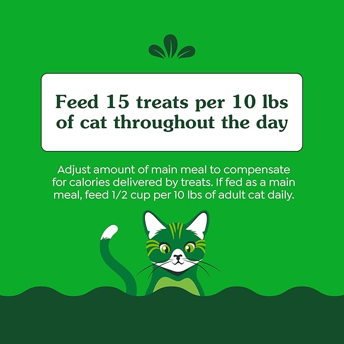 Greenies Feline Smartbites Skin & Fur Health Crunchy and Soft Cat Treats, Salmon Flavor, 4.6 oz. Pack-Mewly Pet