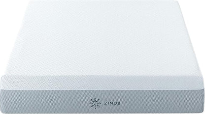 ZINUS 12 Inch QUADCOOL Memory Foam Mattress, Queen, Cool to Touch Soft Knit Cover, Cooling Gel Infusion, CertiPUR US Certified