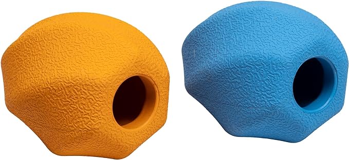 Amazon Basics Interactive Dog Treat Dispensing Enrichment Chew Toy, Medium, Multi Color, 2-Pack-Mewly Pet