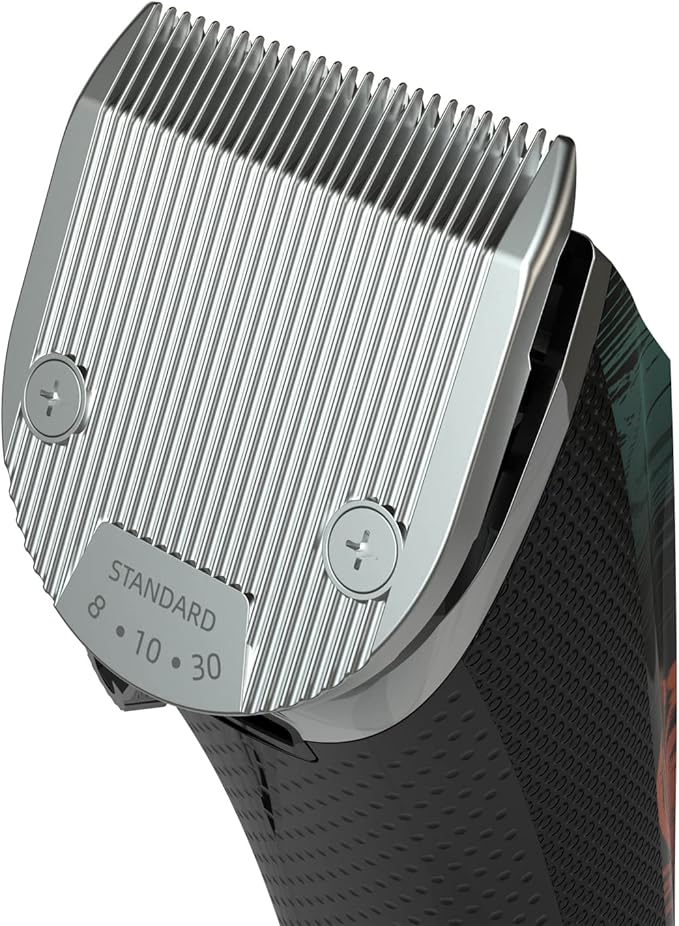 shernbao Professional Animal Grooming Clipper for Thick Heavy Coats, 5-Speed Low Noise Powerful Corded/Cordless 5-in-1 Blade for Small & Large Pet, Dog, Cat, Horse-Mewly Pet