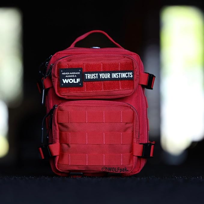WOLFpak 9L Backpack Mini – Elite Red-Mewly Pet