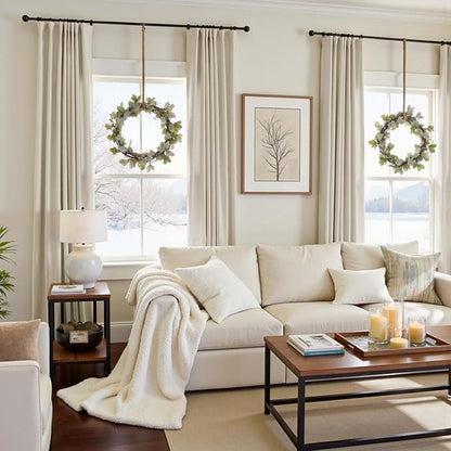 Lazzzy Velvet Blackout Curtains Thermal Insulated Room Window Drapes Super Soft Luxury Curtains for Living Room Bedroom Rod Pocket 2 Panels, Beige, 42" W x 96" L