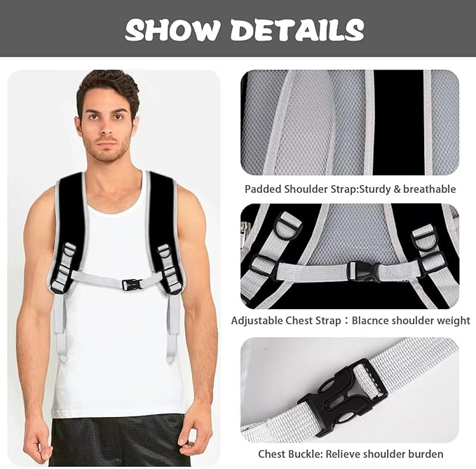 Cat Backpack Carrier,Pet Carrier Airline Approved for Small Dog Cat Puppy Kitten Bunny,Ventilated Mesh Design Animal Backpack for Hiking Camping Travel Bag (Black)-Mewly Pet