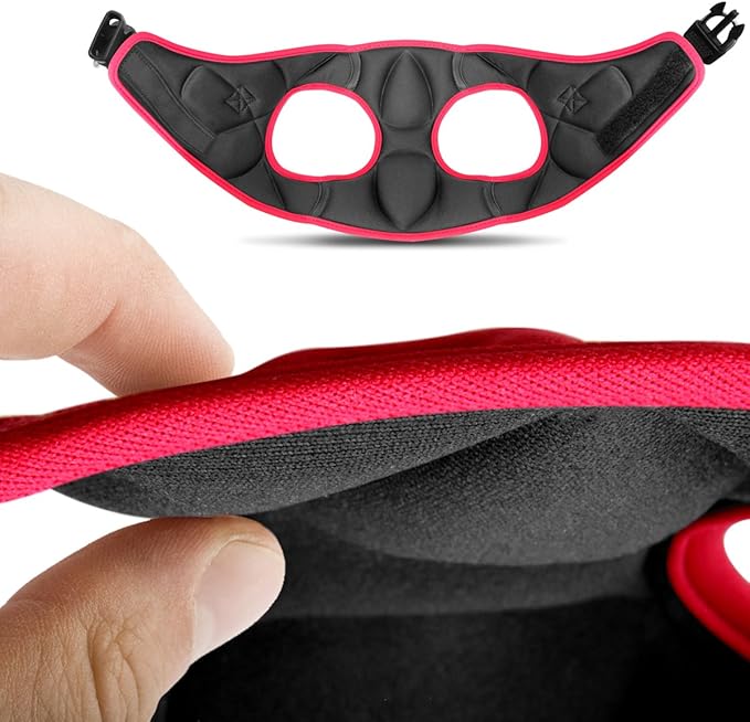 Comfort Fit No Pull Step-in Dog Harness – XS Harness for Small Medium Dogs, Easy Walk Adjustable Vest for Puppy or Service Dog – Soft Padded, Lightweight – Red-Mewly Pet