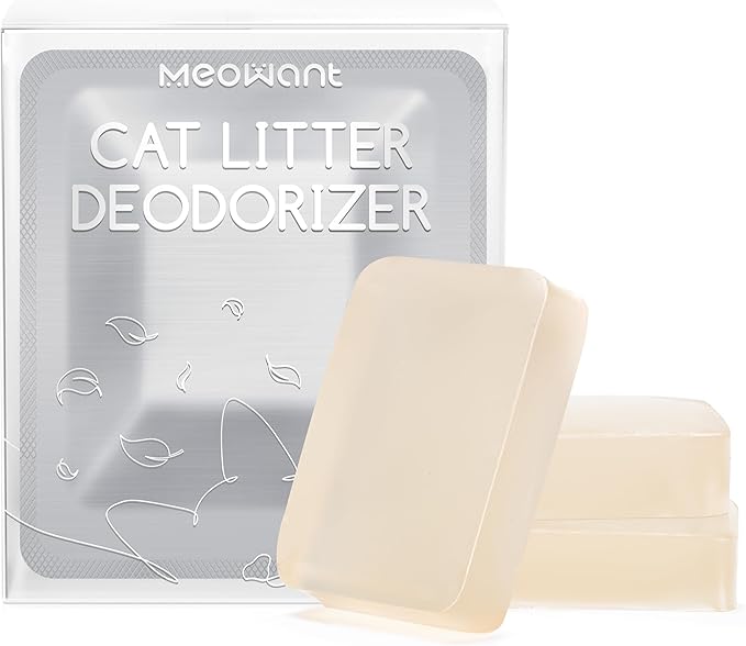 MeoWant Pet Odor Eliminator, Automatic Cat Litter Box Odor Deodorant Gel Only Suitable for MW-SC01 / MW-SC02 / LB02 Cat Litter Box 3Pcs-Mewly Pet