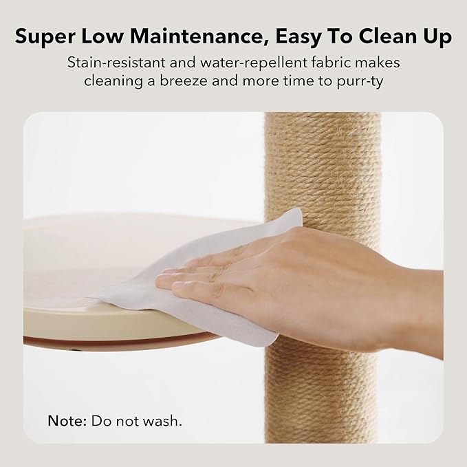 PETLIBRO Infinity Cat Tree Tower for Indoor Cats, Modular Design with Cat Bed, Toy, Felt Pads, Sisal Scratching Posts, 2-Second Setup, Sturdy Multi-Level Activity Center Cat Condo for Any Room-Mewly Pet