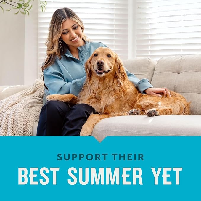 VetIQ Hip & Joint Health Supplement for Dogs, with Glucosamine, Chondroitin & MSM, Chewable Tablets for Dogs, Chicken Flavor, 60 Count-Mewly Pet