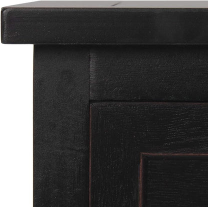 SAFAVIEH American Homes Collection Herman Vintage Black Storage Unit