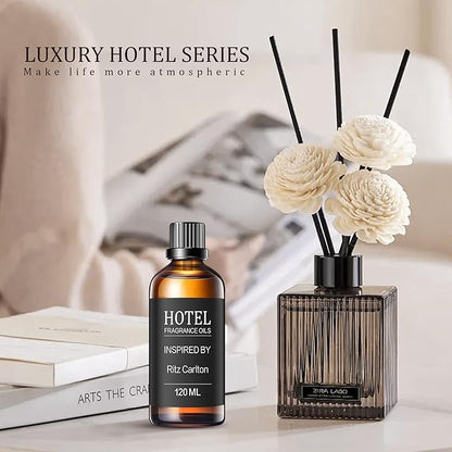 Hotel Collection Diffuser Oil Inspired by The Conic 5-Star Hotel Coastal Blend No.1014,Essential Oils for Diffusers for Home Hotel Scents for Home,Waterless Essential Oil Diffuser (120ml)