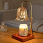 Candle Warmer Lamp with Timer Dimmable, Birthday Gifts for Women Mom, House Warming Gifts New Home Decor, Wax Melt Warmer for Jar Candles with 2 Bulbs