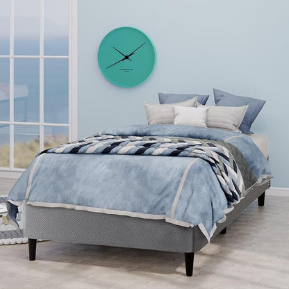 ZINUS Keenan Metal Mattress Foundation, Standing Box Spring, Headboard Brackets Included, Easy Assembly, Twin
