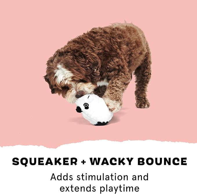 Barkbox Super Chewer Tough Dog Chew Toys for Aggressive Chewers, Plush 2 Toys in 1 (Panda - Large)-Mewly Pet