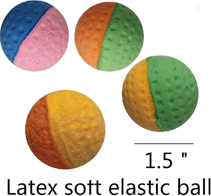 YnFag Foam Soccer Balls Cat Toys for Indoor Cats (48 Pack Foam Balls)-Mewly Pet