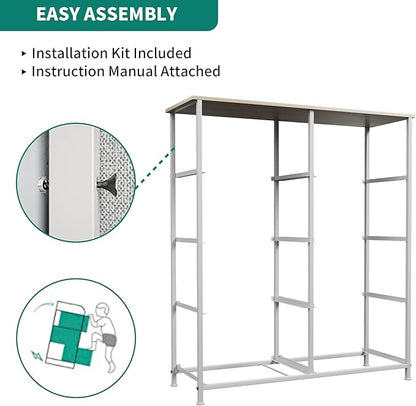 YITAHOME Dresser with 8 Drawers - Fabric Tower for Bedroom, Dresser & Chest of Drawers, Fabric Storage Tower, Organizer Unit for Bedroom, Hallway, Closets